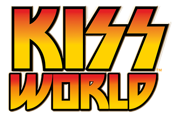Kiss World Mini Golf logo.