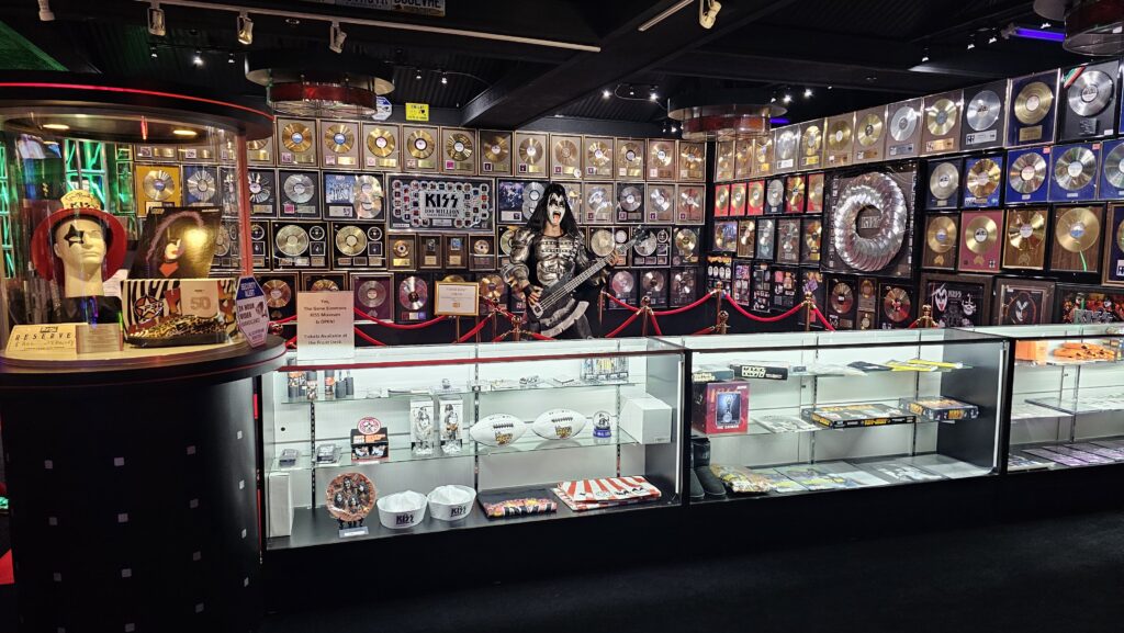 Items In Gene Simmon'S Kiss World Museum.