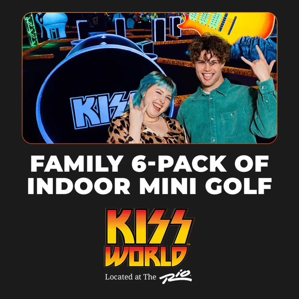 Home 4 Mini Golf In Las Vegas Summer Promo.